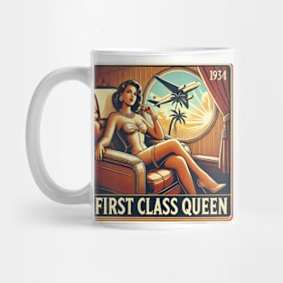 firstclassqueen retro Mug